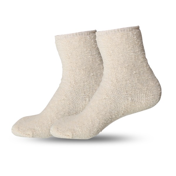 Sonia Originelli 2 Paar Damen Socken Meliert Baumwolle Umschlag