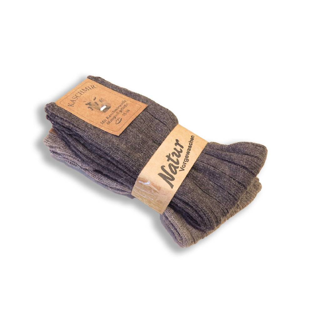 Sonia Originelli 2 Paar Kaschmirsocken "Dünn" Wolle Kaschmir Unisex Warm