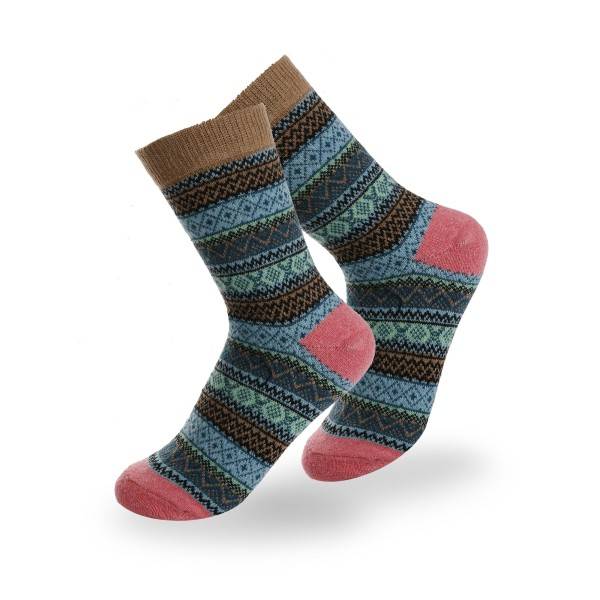 Sonia Originelli 2 Paar Norweger Lieblingssocken Baumwolle Bunt Kuschelig Und Weich