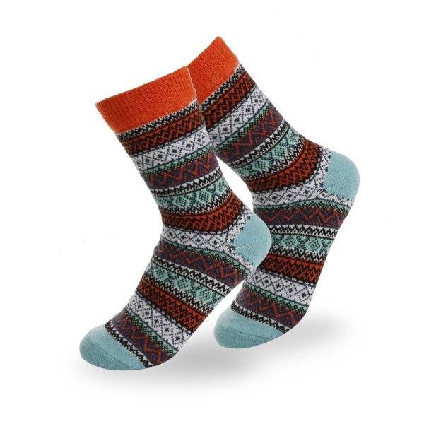 Sonia Originelli 2 Paar Norweger Lieblingssocken Baumwolle Bunt Kuschelig Und Weich