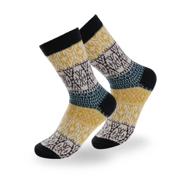 Sonia Originelli 2 Paar Norweger Lieblingssocken Baumwolle Bunt Kuschelig Und Weich