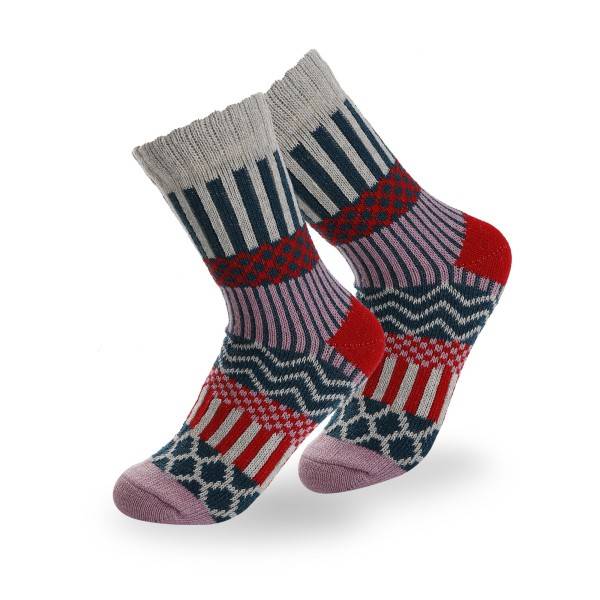 Sonia Originelli 2 Paar Norweger Lieblingssocken Baumwolle Bunt Kuschelig Und Weich