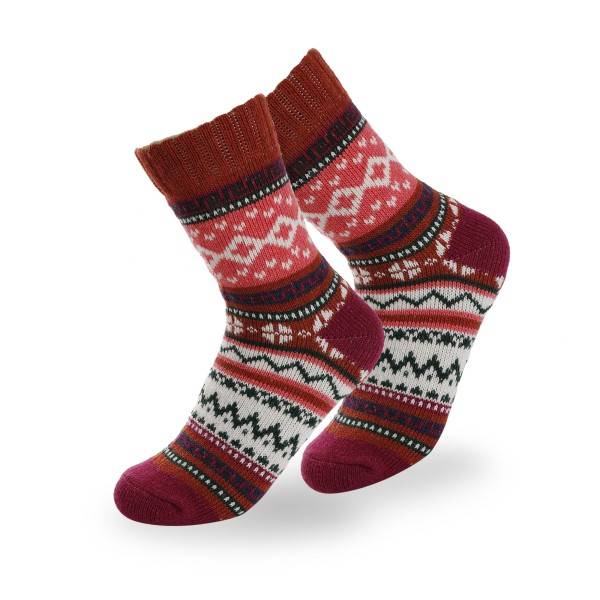 Sonia Originelli 2 Paar Norweger Lieblingssocken Baumwolle Bunt Kuschelig Und Weich