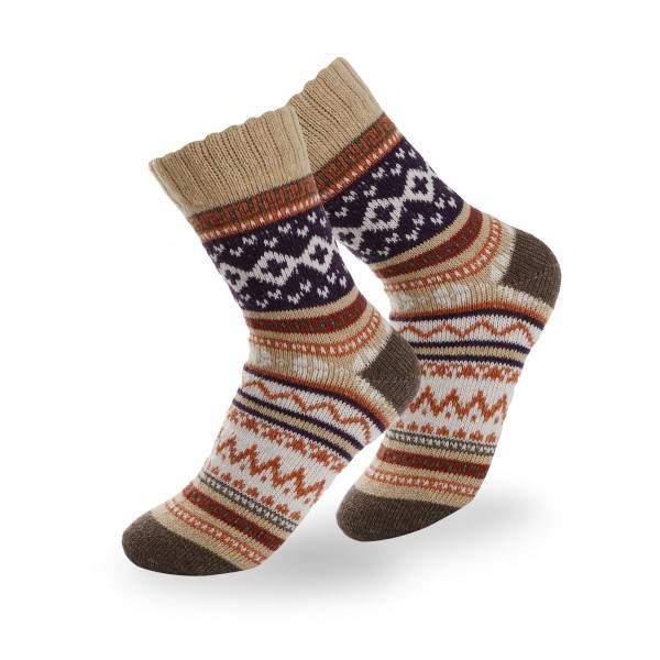 Sonia Originelli 2 Paar Norweger Lieblingssocken Baumwolle Bunt Kuschelig Und Weich