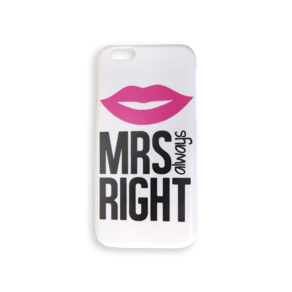 Sonia Originelli 2er Set Handyhülle "Mr. & Mrs. Right" Cover Schutz Smartphone