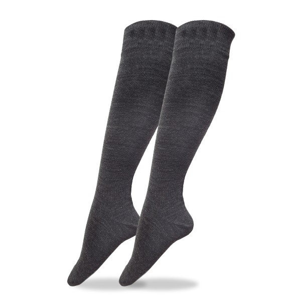 Sonia Originelli 3 Paar Herren Kniestrümpfe Feinstrick Wolle Ohne Gummi