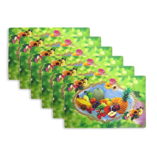 Sonia Originelli 3D "Tischsets" Auflage Unterlage Essen 6 Stück