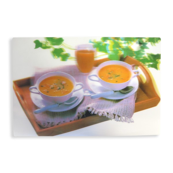 Sonia Originelli 3D "Tischsets" Auflage Unterlage Essen 6 Stück