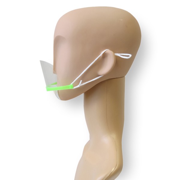 Sonia Originelli 3er Set Visier Mund-Nasenschutz Kinn Gesichtsmaske