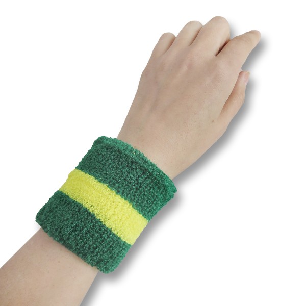 Sonia Originelli 5er Set "Schweißband" Sport Fitness Joggen Länder Fußball WM Fan