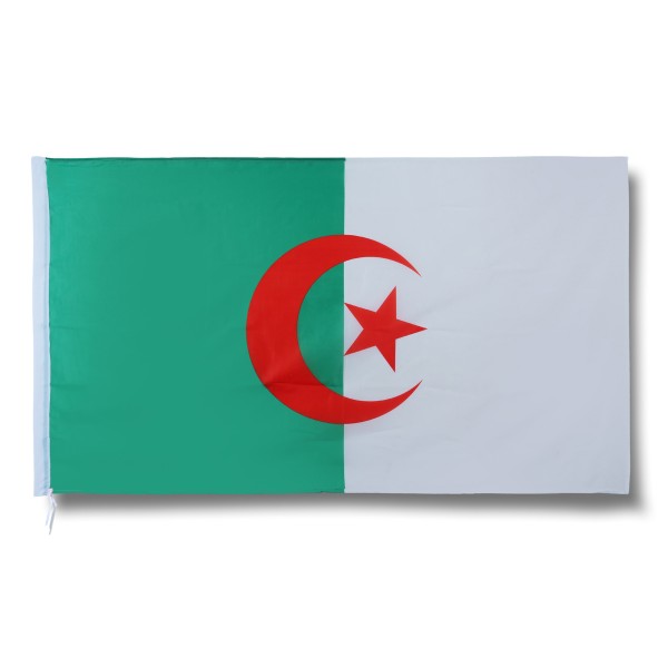 Sonia Originelli Algerien Algeria Fahne Flagge 90 x 150 cm Fanartikel Hissfahne WM EM