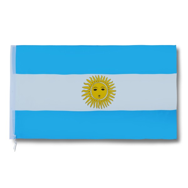 Sonia Originelli Argentinien Argentina Fahne Flagge 90 x 150 cm Fanartikel Hissfahne WM EM