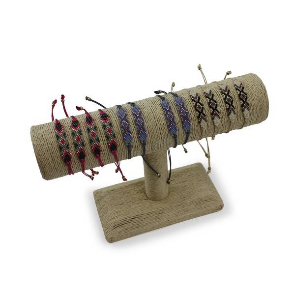 Sonia Originelli Armschmuck Armband "Perlen" Bunt Muster Nickelfrei