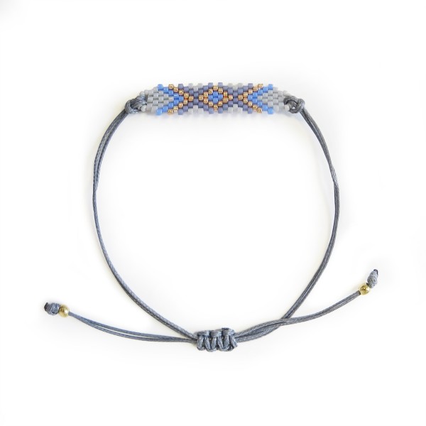 Sonia Originelli Armschmuck Armband "Perlen" Bunt Muster Nickelfrei