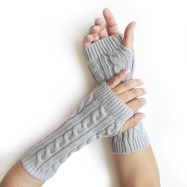 Sonia Originelli Armstulpe Handschuhe Strick Uni Gemütlich Lang Sonia Originelli Armstulpe Handschuhe Strick Uni Gemütlich Lang