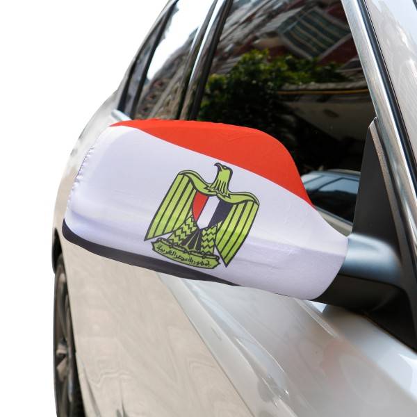 Sonia Originelli Auto Außenspiegel Fahne Set "Ägypten" Egypt Bikini Flagge EM WM