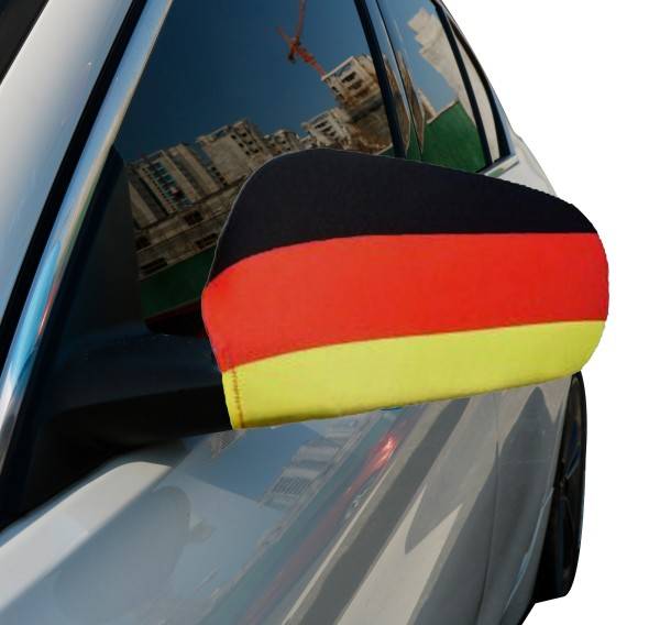 Sonia Originelli Auto Außenspiegel Fahne Set "Deutschland" Germany Bikini Flagge EM WM