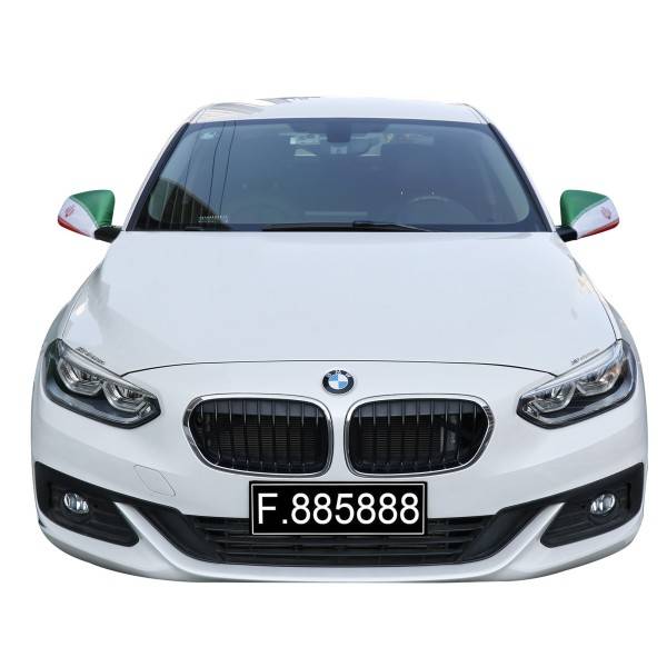 Sonia Originelli Auto Außenspiegel Fahne Set "Iran" Bikini Flagge EM WM