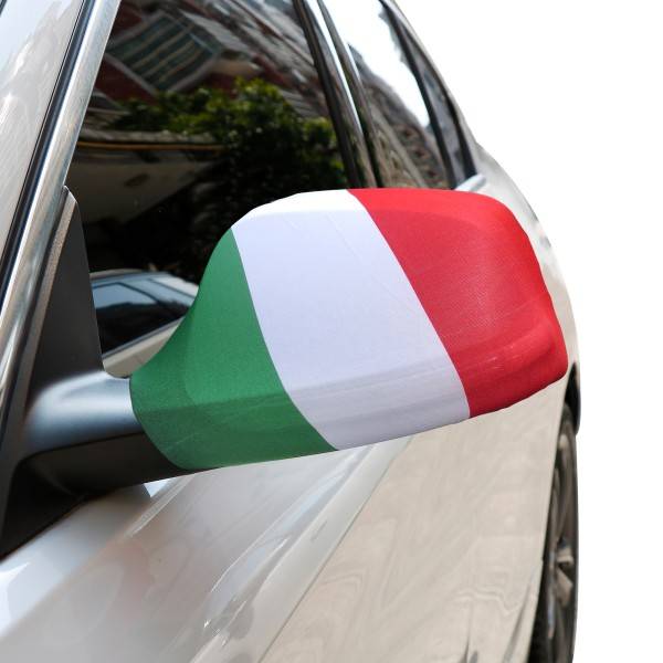 Sonia Originelli Auto Außenspiegel Fahne Set "Italien" Italy Italia Bikini Flagge EM WM