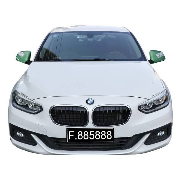 Sonia Originelli Auto Außenspiegel Fahne Set "Saudi-Arabien" Saudi Arabia Bikini Flagge EM WM