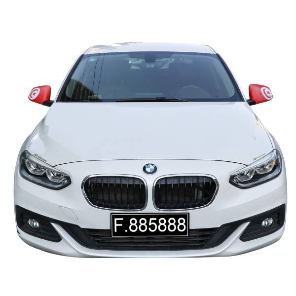 Sonia Originelli Auto Außenspiegel Fahne Set "Tunesien" Tunisia Bikini Flagge EM WM