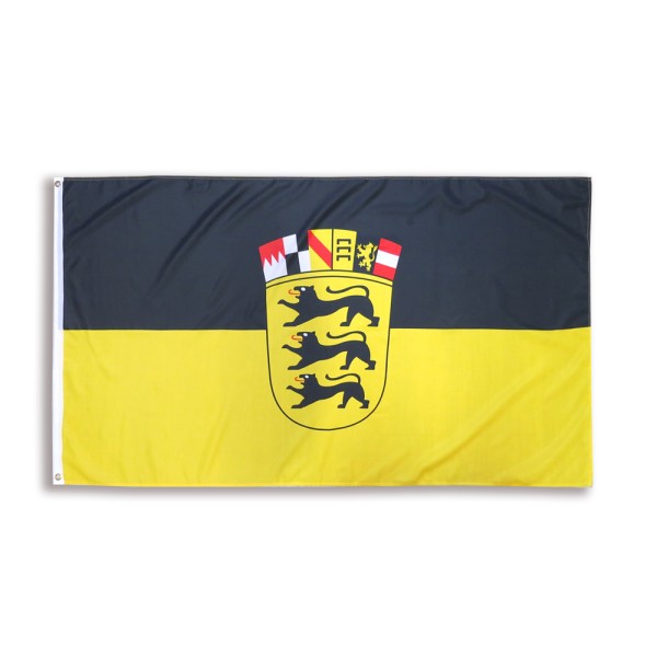 Sonia Originelli Baden Württemberg Fahne Flagge 90 x 150 cm Fanartikel Hissfahne Ösen