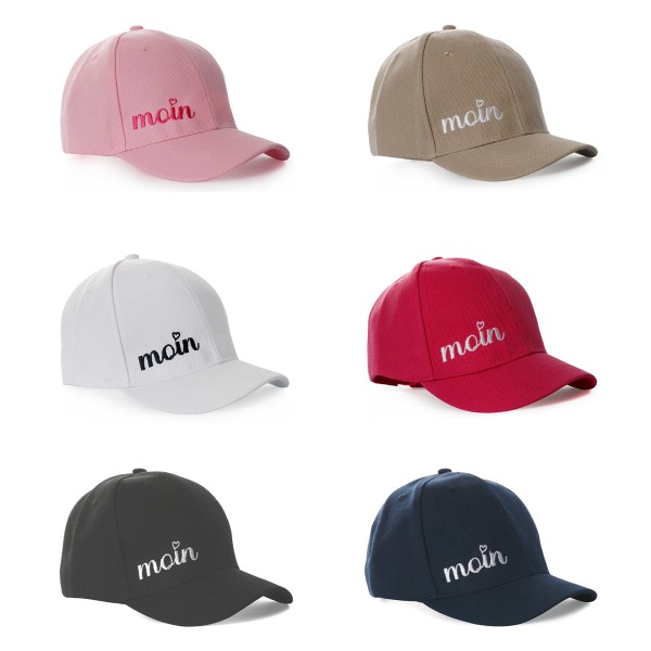 Sonia Originelli Baseball Cap "MOIN Herz" Mütze Maritim Snapback Unisex