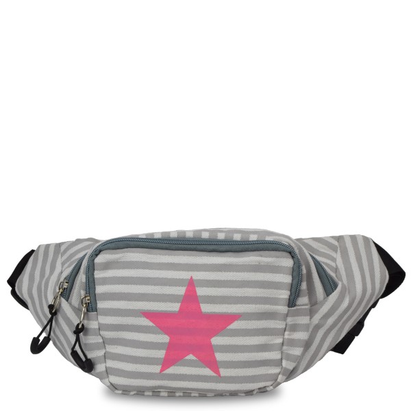 Sonia Originelli Bauchtasche "Stern" Gürteltasche Freizeit Maritim Gestreift