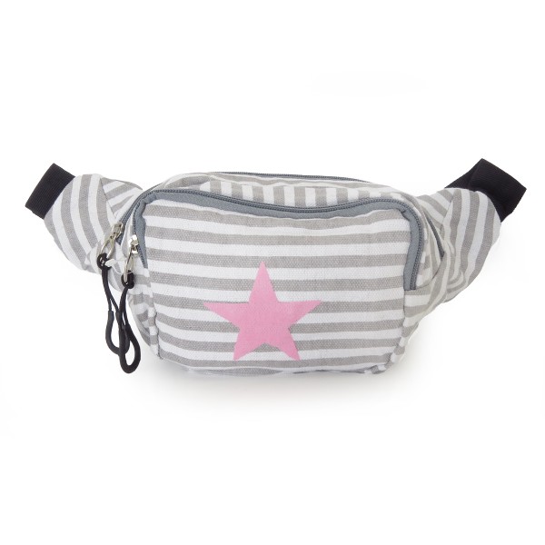 Sonia Originelli Bauchtasche "Stern" Gürteltasche Freizeit maritim gestreift