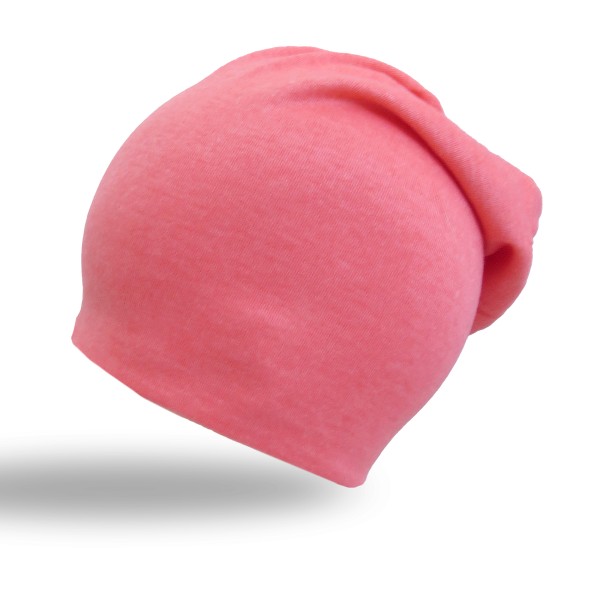 Sonia Originelli Beanie Mütze doppellagig weich und angenehm zu tragen Übergangsmütze weit geschnitten