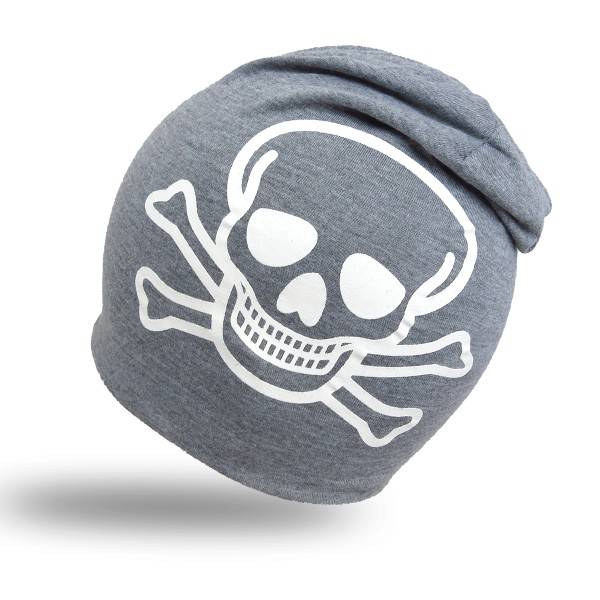 Sonia Originelli Beanie Mütze Kind "Totenkopf" Pirat Kindermütze Sonia Originelli Beanie Mütze Kind "Totenkopf" Pirat Kindermütze