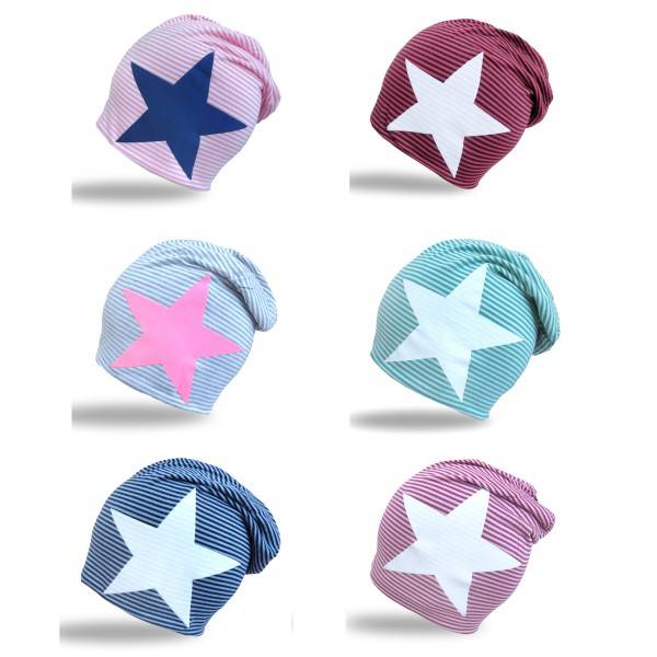 Sonia Originelli Beanie Mütze Kleinkind "Maritim Stern" Streifen Baby
