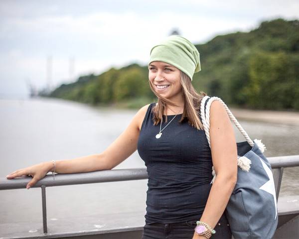 Sonia Originelli Beanie Mütze "Pastell" Unisex Meliert Jersey