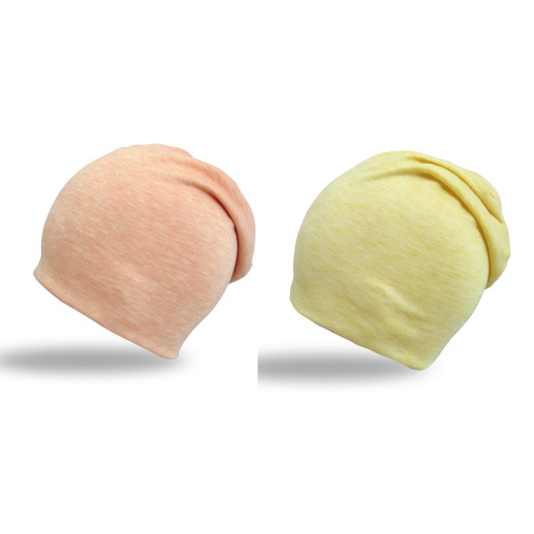 Sonia Originelli Beanie Mütze "Pastell" Unisex Meliert Jersey