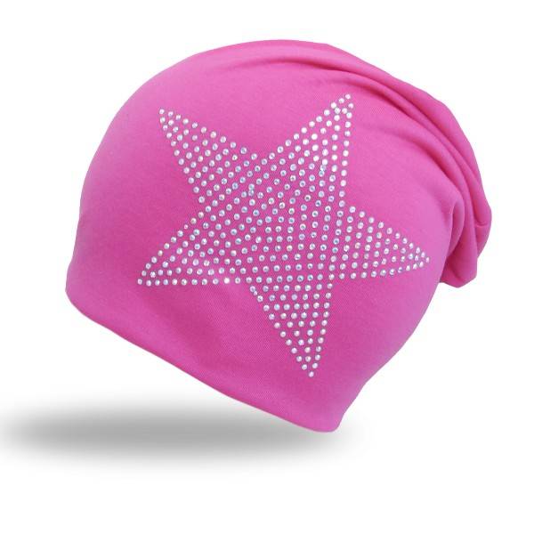 Sonia Originelli Beanie Mütze "Prisma Stern" Strasssteine Mütze Sonia Originelli Beanie Mütze "Prisma Stern" Strasssteine Mütze