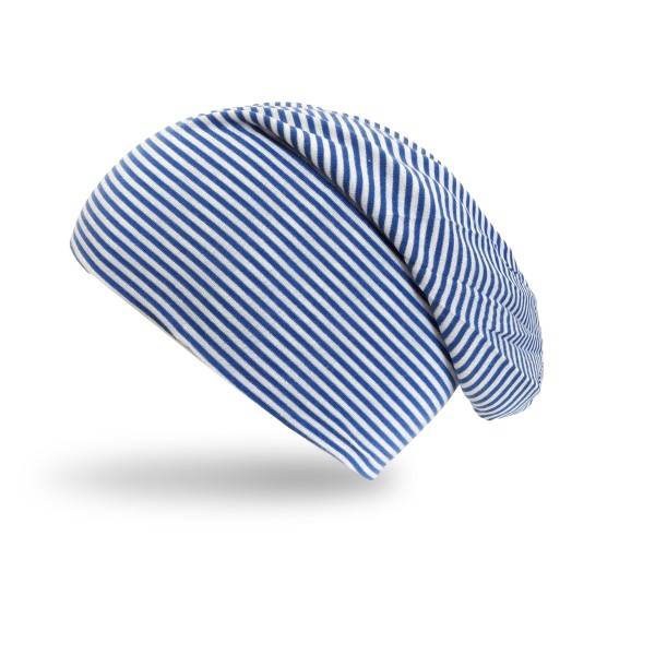 Sonia Originelli Beanie Mütze "Streifen UNI" Maritim Gestreift Jersey Sonia Originelli Beanie Mütze "Streifen UNI" Maritim Gestreift Jersey