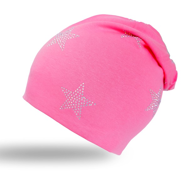 Sonia Originelli Beaniemütze "Mini Stars" Strasssteine elastisch angenehm weich