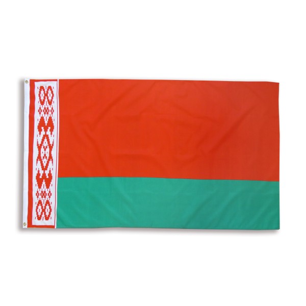 Sonia Originelli Belarus Fahne Flagge 90 x 150 cm Fanartikel Hissfahne WM EM