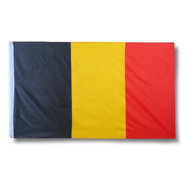 Sonia Originelli Belgien Belgium Fahne Flagge 90 x 150 cm Fanartikel Hissfahne Ösen WM EM