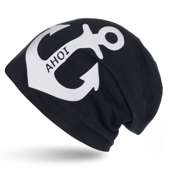 Sonia Originelli City-Beanie "Ahoi" Anker Mütze Maritim