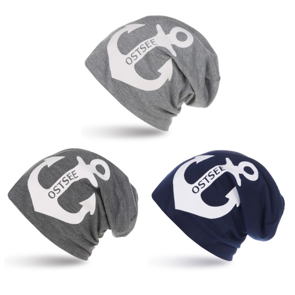 Sonia Originelli City-Beanie "Ostsee" Anker Mütze Maritim