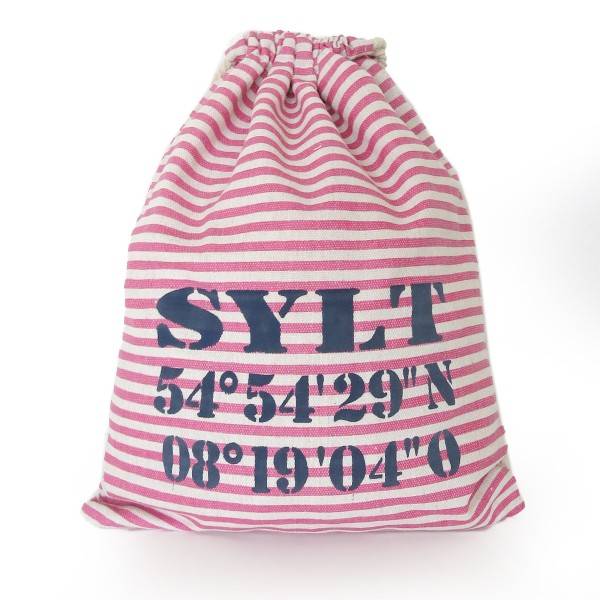 Sonia Originelli City-Turnbeutel "Sylt" Maritim Strand Beach Rucksack