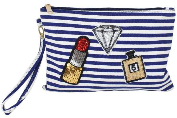 Sonia Originelli Clutch Kosmetiktasche "Diamant" Schminktasche Bag