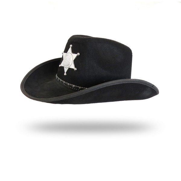 Sonia Originelli Cowboy Hut "Sheriff" Western Kostüm Fasching Karneval