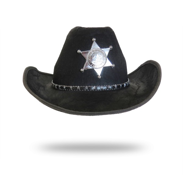 Sonia Originelli Cowboy Hut "Sheriff" Western Kostüm Fasching Karneval