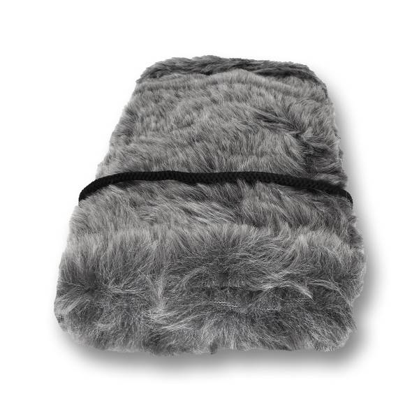 Sonia Originelli Damenmuff Portemonnaie Handwärmer Kordelband Fellmuff