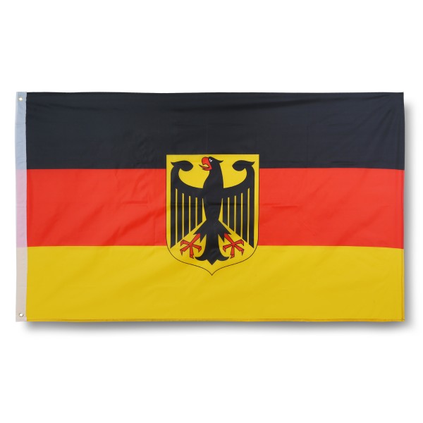 Sonia Originelli Deutschland Adler Germany Eagle Fahne Flagge 90 x 150 cm Fanartikel Hissfahne Ösen WM EM