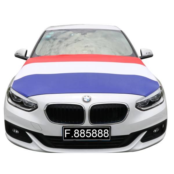Sonia Originelli EM Fußball "Niederlande" Netherlands Motorhauben Überzieher Auto Flagge Fahne