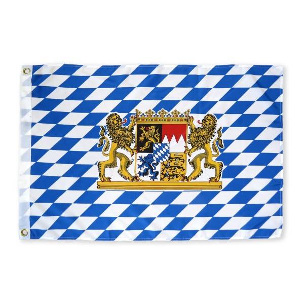 Sonia Originelli Fahne Flagge Bayern blau weiss 50 x 70 cm