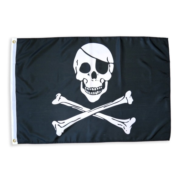 Sonia Originelli Fahne Flagge Pirat Totenkopf 50 x 70 cm